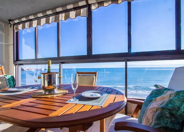 아파트 Espacio 16 - Primera Linea Playa 쿠엘라