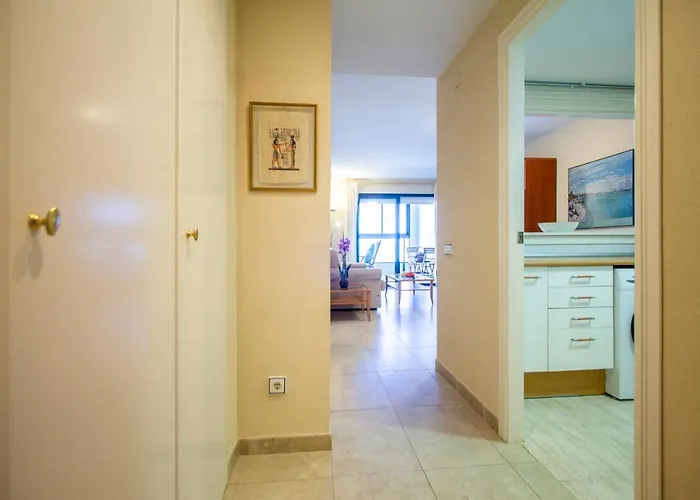 아파트 Espacio 16 - Primera Linea Playa 쿠엘라