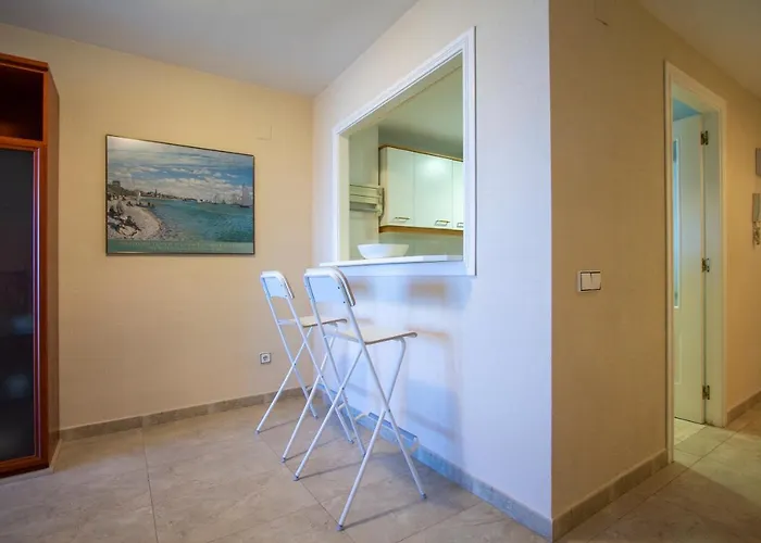 아파트 Espacio 16 - Primera Linea Playa 쿠엘라