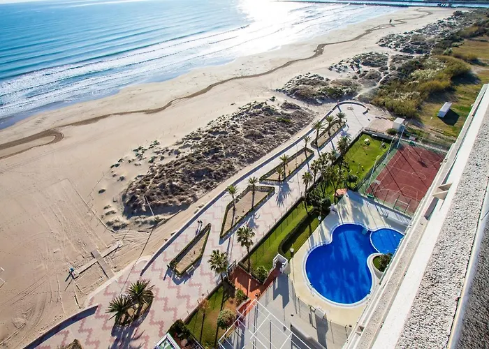 아파트 Espacio 16 - Primera Linea Playa 쿠엘라