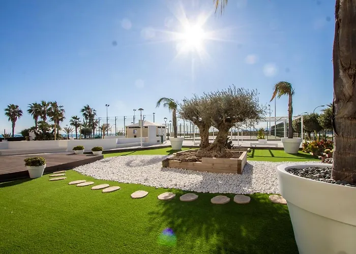 아파트 Espacio 16 - Primera Linea Playa 쿠엘라